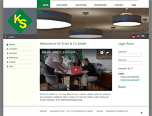 Tablet Screenshot of kristl.co.at
